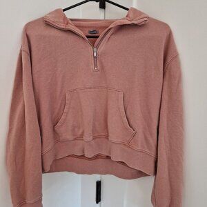 Aerie copped sweater Rose pink size M